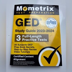 GED Study Guide 2023-2024 All Subjects - 3 Full-Length Practice‎ Tests